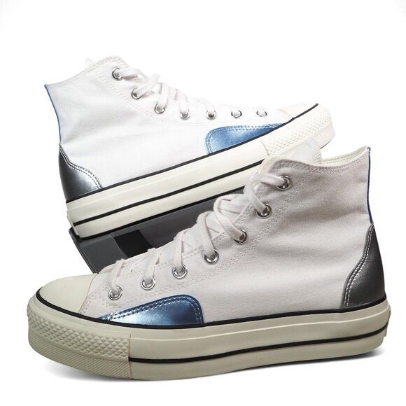 Converse Chuck Taylor All Star Hi Lift Y2K Chrome A09797C Women's 10 - Picture 1 of 11